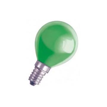 Dekoračná žiarovka E14/11W DECOR P GREEN Dekoračná žiarovka E14/11W DECOR P GREEN