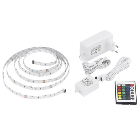 EGLO 13532 - RGB LED pásik 3 m 20W (90 LED)