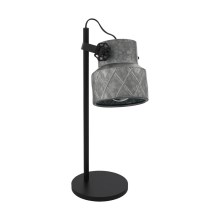 Eglo 39857 - Stolná lampa HILCOTT 1xE27/40W/230V