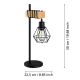 Eglo 43136 - Stolná lampa TOWNSHEND 1xE27/60W/230V