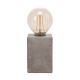 Eglo 49812 - Stolná lampa PRESTWICK 1xE27/60W