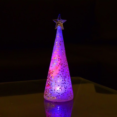 Eglo 75266 - Vianočná dekorácia STROMČEK 24 cm LED RGB