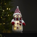 Eglo - LED Vianočná dekorácia 8xLED/0,06W/3xAA červená