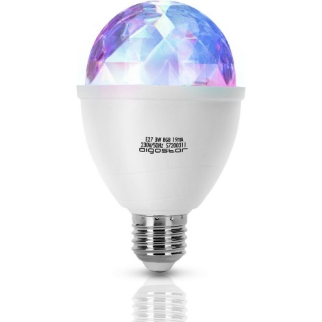 LED RGB Žiarovka E27/3W/230V - Aigostar