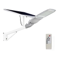 LED Stmievateľná solárna pouličná lampa SAMSUNG CHIP LED/50W/6,4V 4000K IP65 + diaľkové ovládanie