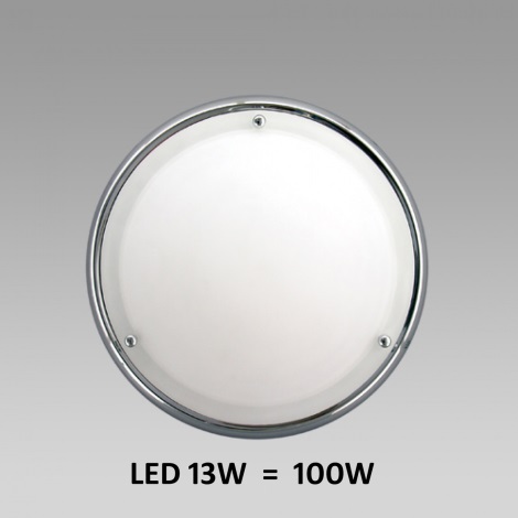 LED Stropné / Nástenné kúpeľňové svietidlo NEPTUN 1xLED/13W chróm