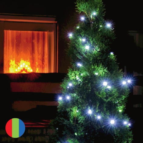 LED Vianočná vonkajšia reťaz 100xLED/8 funkcií 7m IP44 multicolor