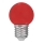 LED žiarovka E27/1W/230V červená
