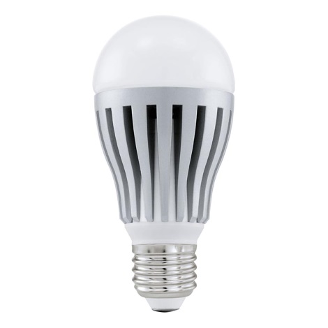 LED žiarovka E27/8W 4200K strieborná