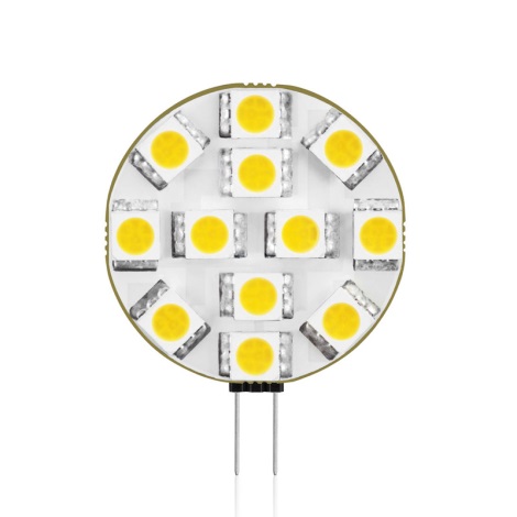 LED žiarovka G4/2,5W/12V 12xLED SMD 3000K