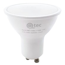 LED Žiarovka Qtec GU10/8W/230V 2700K