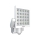 STEINEL 654818 - LED senzorový reflektor Xled 25 biela