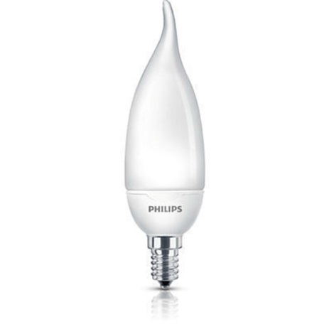 Úsporná žiarovka Philips E14/8W/230V 2700K - SOFTONE CANDLE BENT