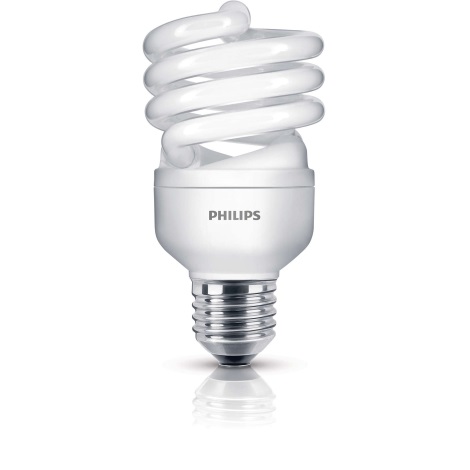 Úsporná žiarovka PHILIPS E27/20W/230V 2700K - ECONOMY TWISTER