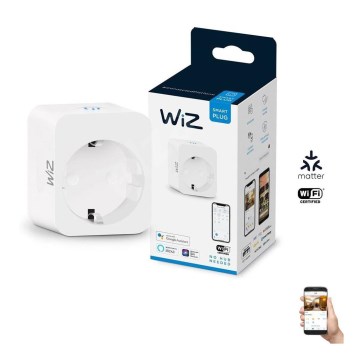 WiZ - Inteligentná zásuvka F 2300W Wi-Fi