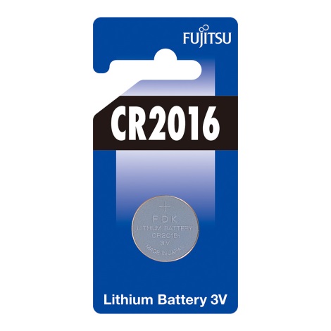 1 ks Gombíková líthiová batéria CR2016 3V