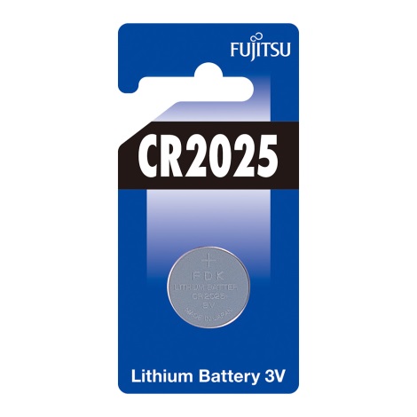 1 ks Gombíková líthiová batéria CR2025 3V