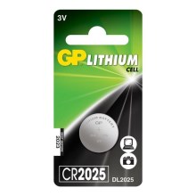 1 ks Líthiová batéria gombíková CR2025 GP 3V/170mAh