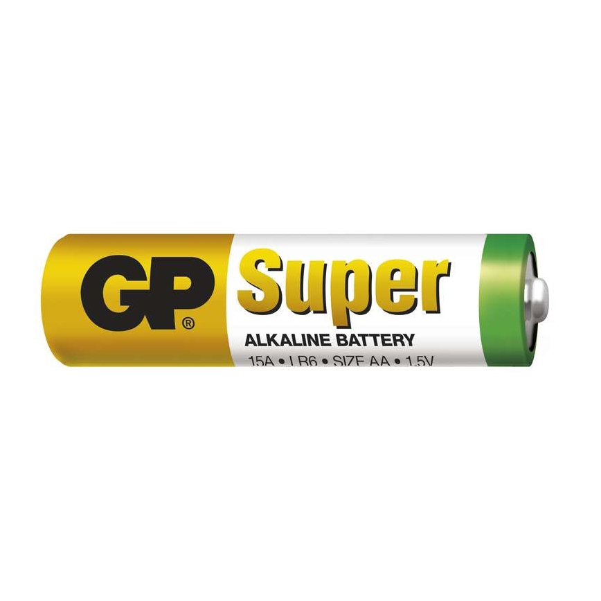 10 ks Alkalická batéria AA GP SUPER 1,5V