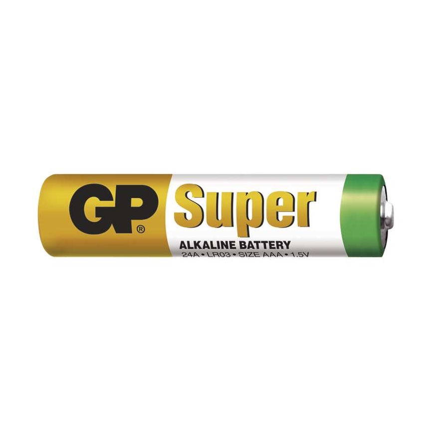 10 ks Alkalická batéria AAA GP SUPER 1,5V