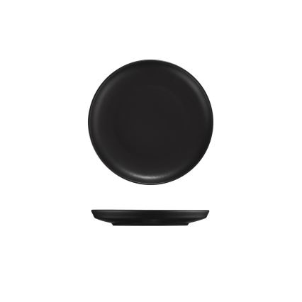 18-dielna jedálenská sada čierna/porcelán