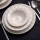 18-dielna jedálenská súprava biela/porcelán