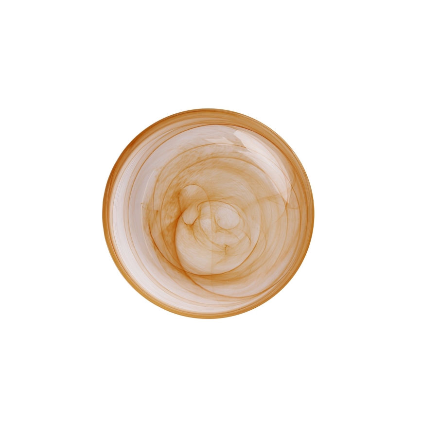 18-dielna jedálenská súprava oranžová/sklo