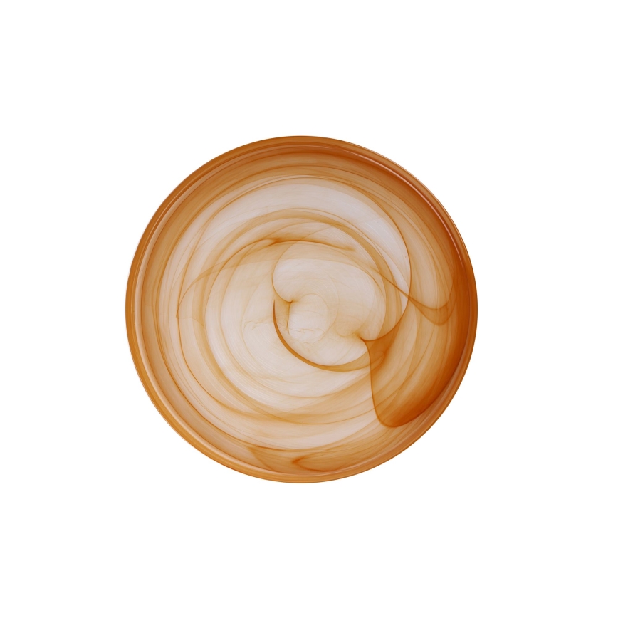 18-dielna jedálenská súprava oranžová/sklo