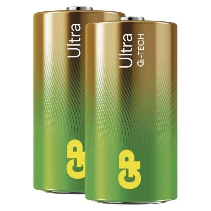 2 ks Alkalická batéria C GP ULTRA 1,5V