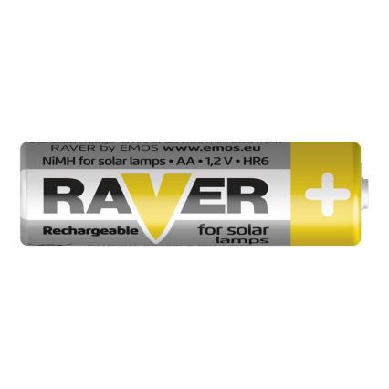 2 ks Nabíjacia batéria AA RAVER NiMH/1,2V/600 mAh