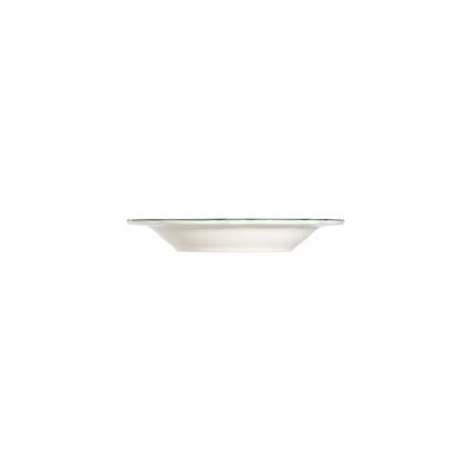 24-dielna jedálenská sada, biela/zelená, porcelán