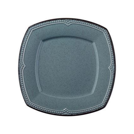 24-dielna jedálenská súprava, modrá/porcelán