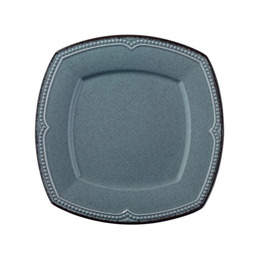 24-dielna jedálenská súprava, modrá/porcelán