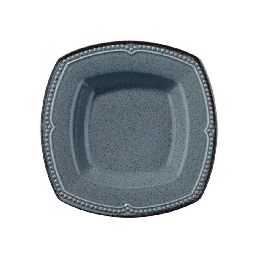 24-dielna jedálenská súprava, modrá/porcelán