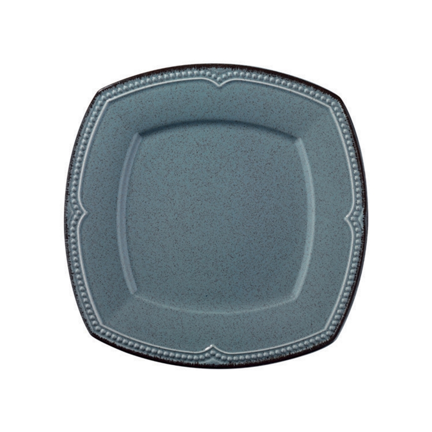 24-dielna jedálenská súprava, modrá/porcelán