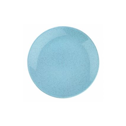 24-dielna jedálenská súprava, modrá/porcelán