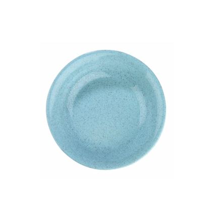 24-dielna jedálenská súprava, modrá/porcelán