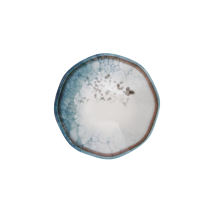 24-dielna jedálenská súprava, modrá, porcelán