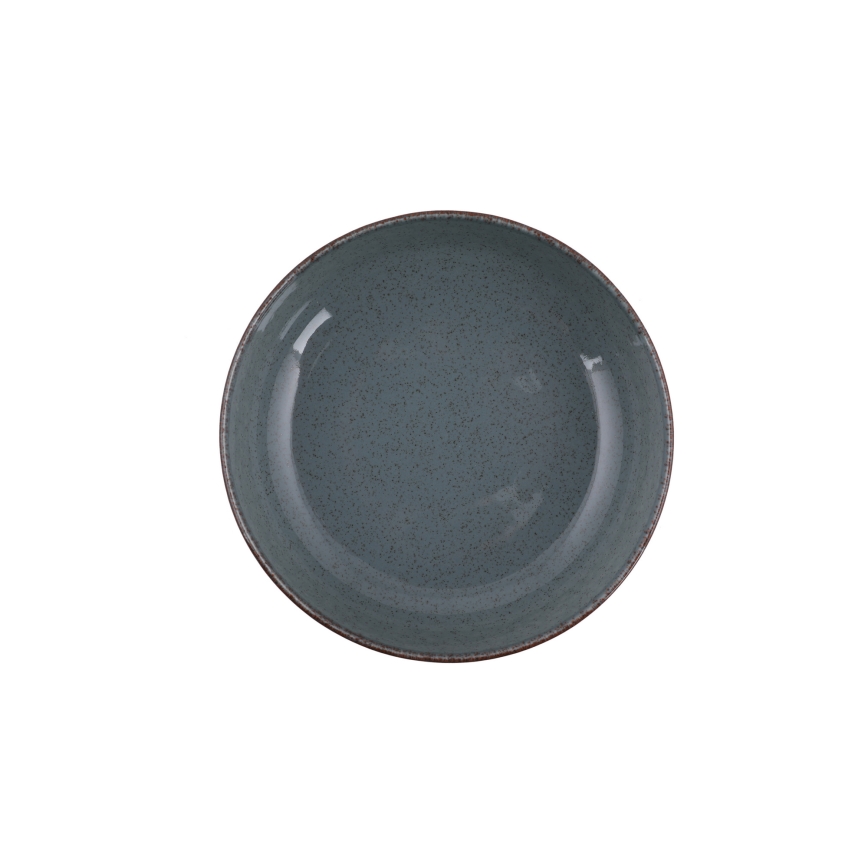 24-dielna jedálenská súprava, modrá, porcelán