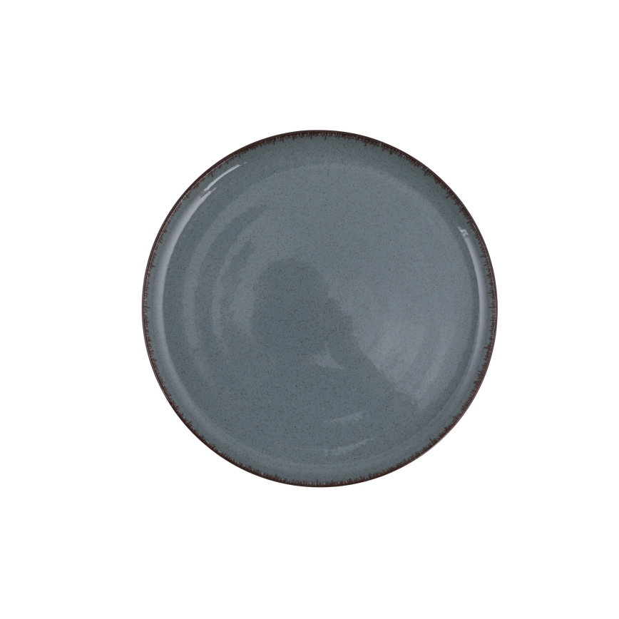 24-dielna jedálenská súprava, modrá, porcelán