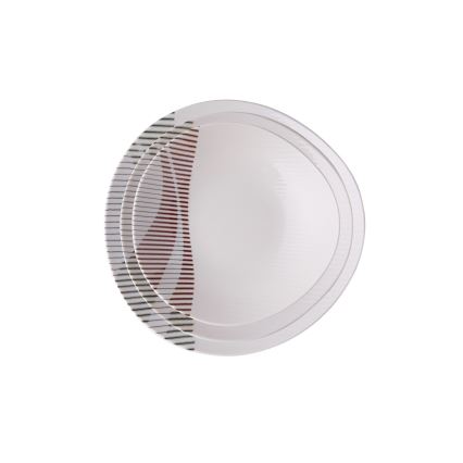 24-dielna jedálenská súprava, pestrofarebná, porcelán