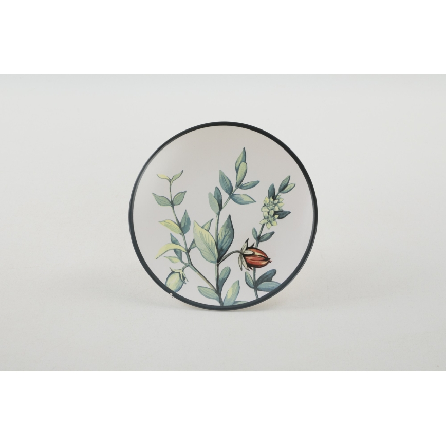 24-dielna pestrofarebná jedálenská súprava z kameniny