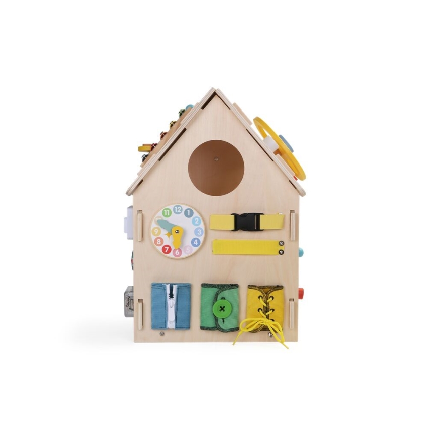 2Kids Toys - Aktivity doska domček béžová