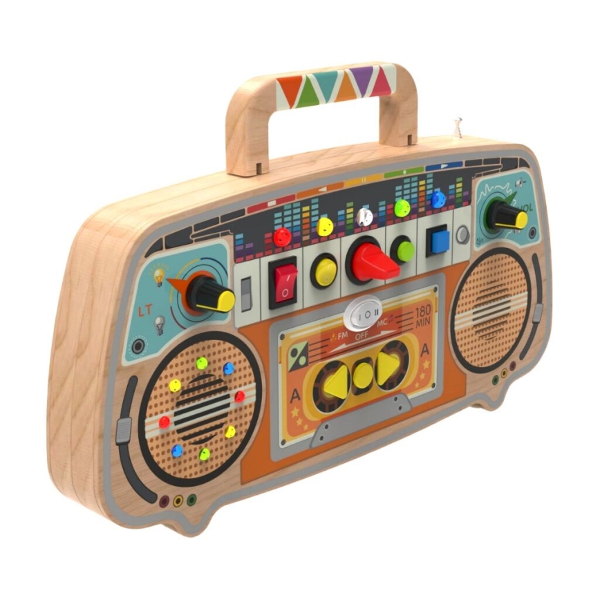2Kids Toys - Aktivitná doska FM rádio 3xAAA