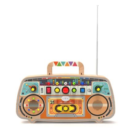 2Kids Toys - Aktivitná doska FM rádio 3xAAA