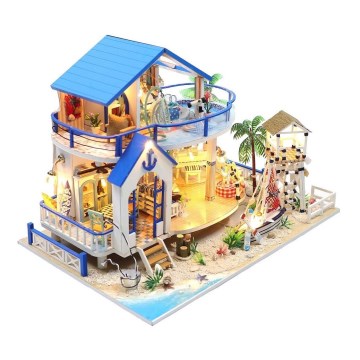 2Kids Toys - Detský domček Legenda o modrom mori 2xAA