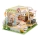 2Kids Toys - Detský domček Mačacia kaviareň so záhradkou 2xAAA