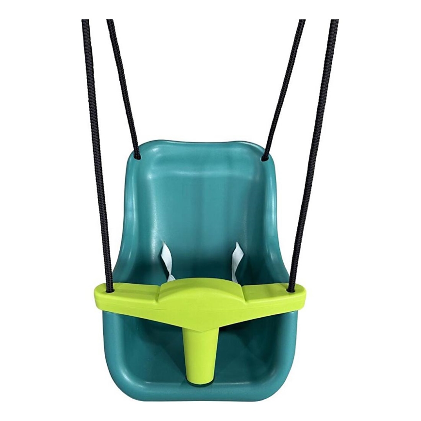 2Kids Toys - Detská plastová hojdačka tyrkysová/zelená