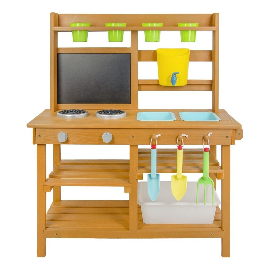 2Kids Toys - Drevená záhradná kuchynka