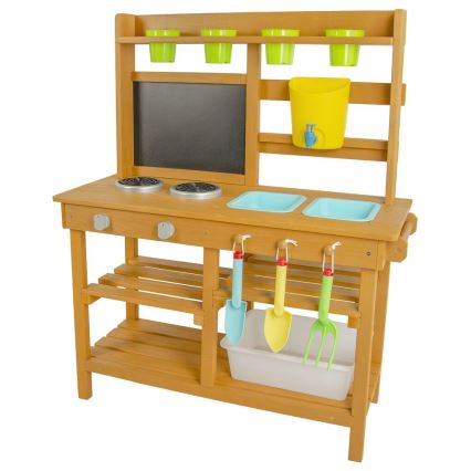 2Kids Toys - Drevená záhradná kuchynka